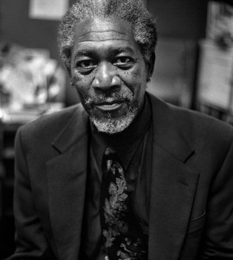 Morgan Freeman, actor, Harlem NYC 1998