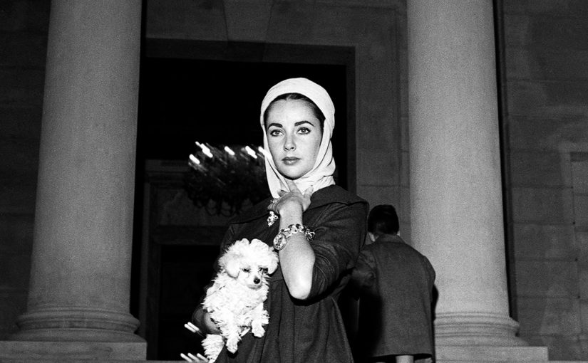 Elizabeth Taylor, Saint-Jean-Cap-Ferrat 1957 Silver gelatin print 115x108cm