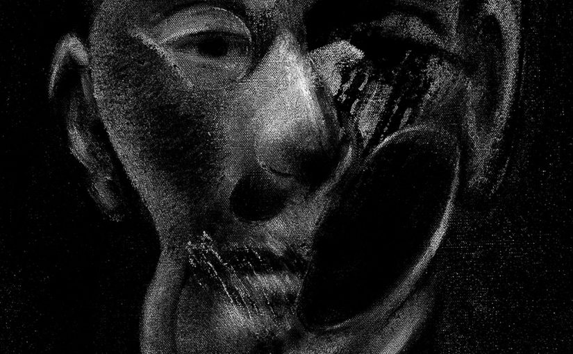 Detail, Francis Bacon, Self-Portrait, 1976, Marseille, Musée Cantini, Photo by Mart Engelen